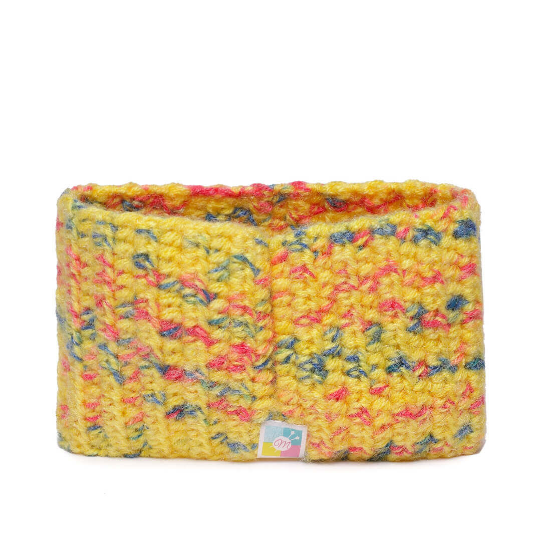 Crochet Woolen Headband - Multi Color 3038