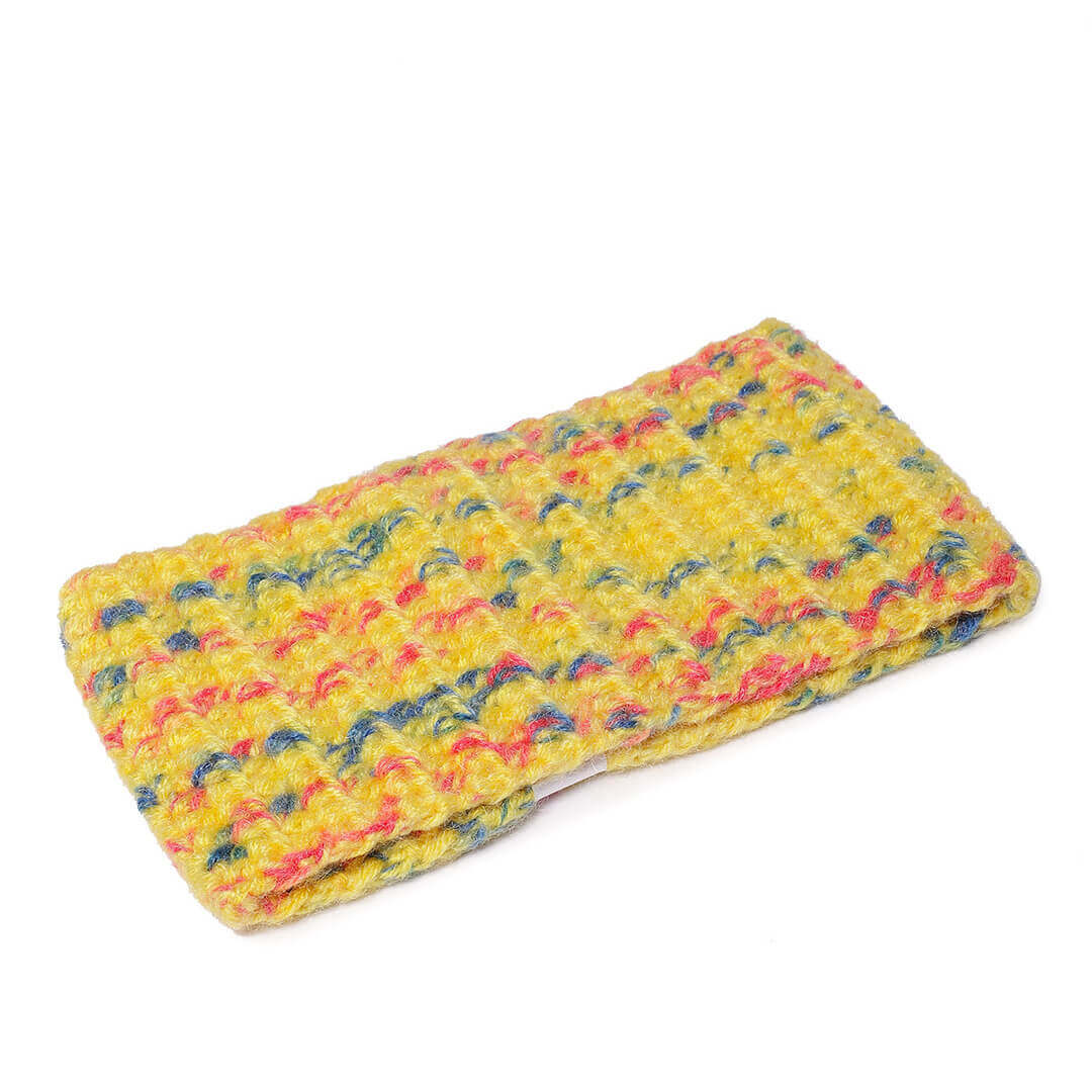 Crochet Woolen Headband - Multi Color 3038