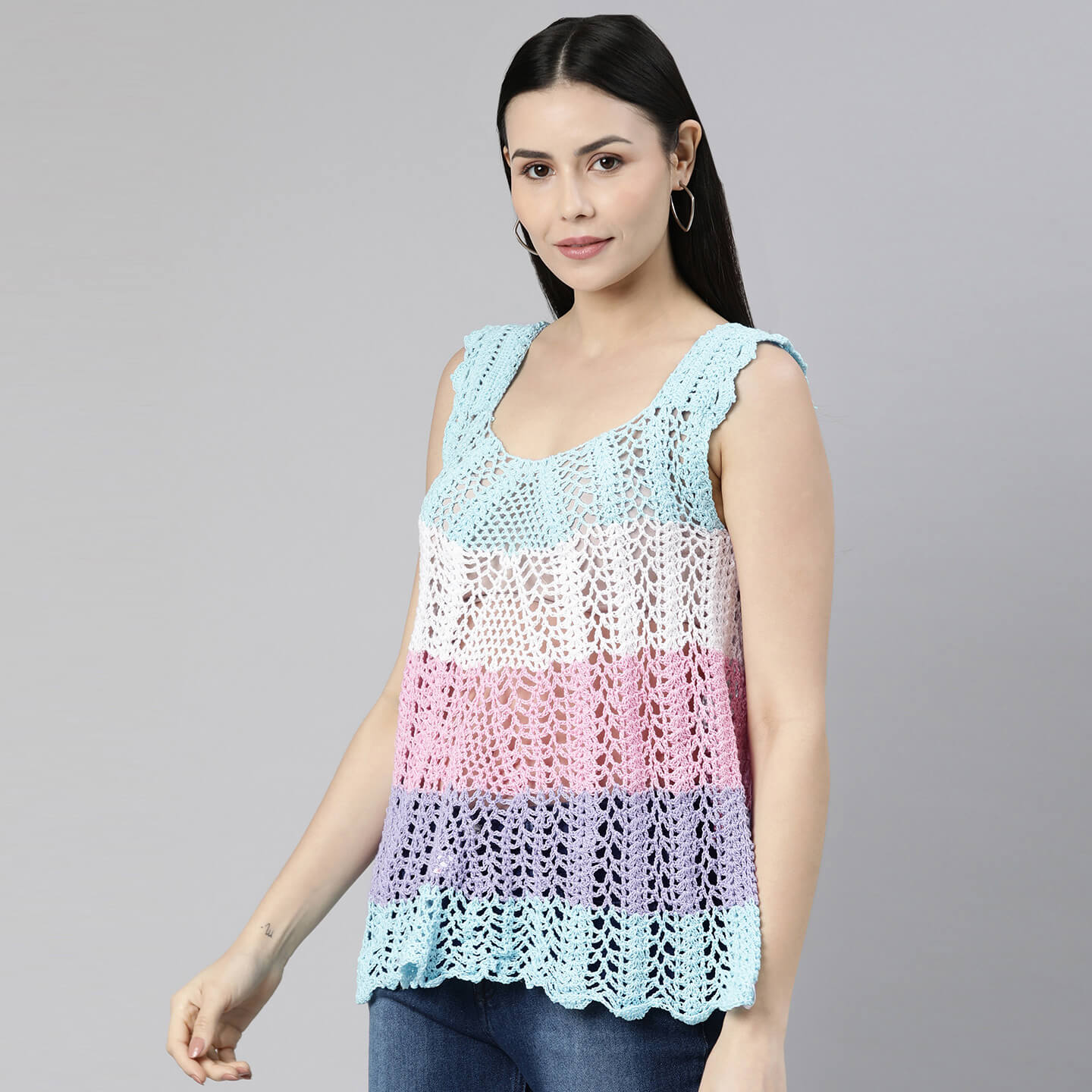 Summer Crochet Top - 3137