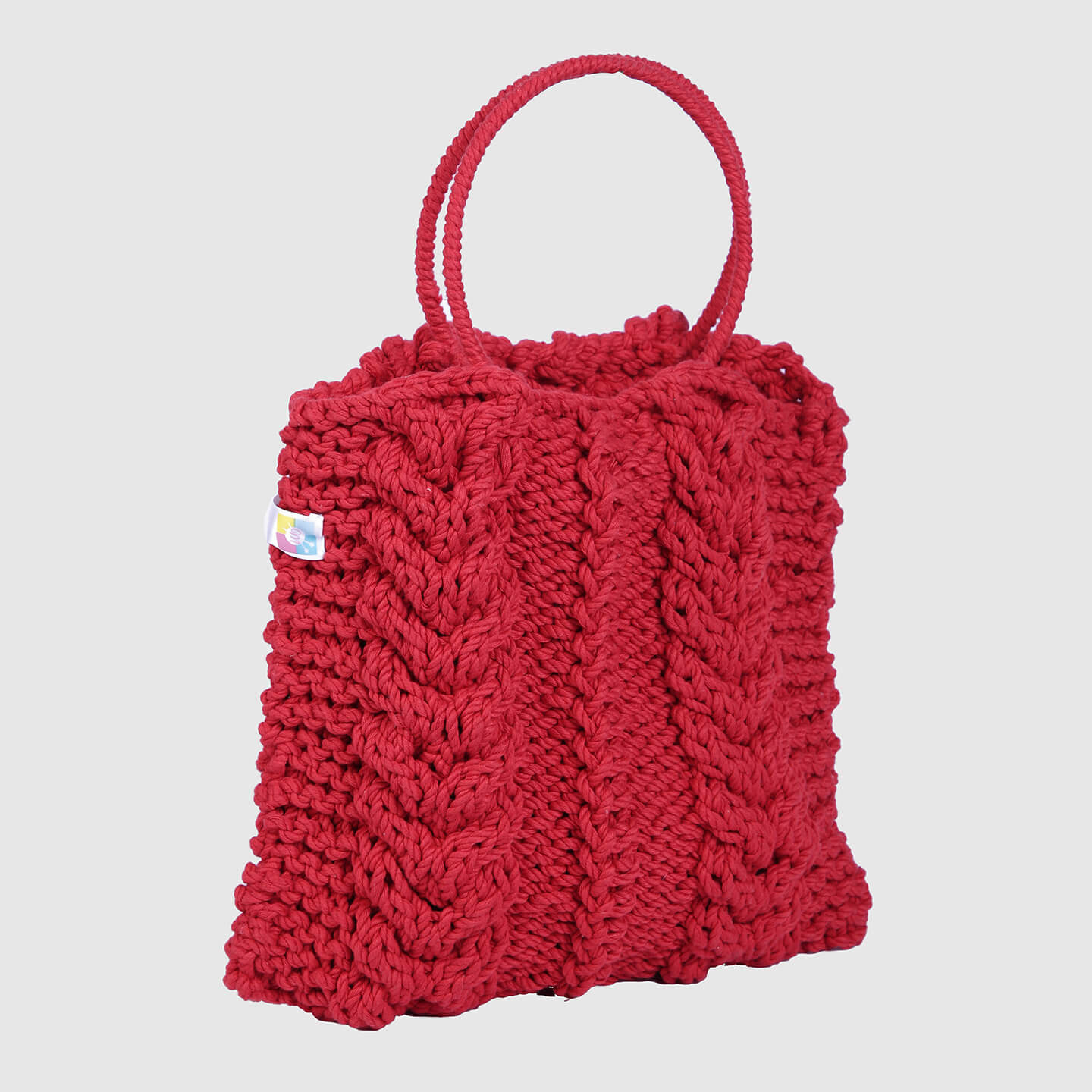Handmade Crochet Bag - Red 3128