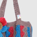 Handmade Crochet Bag - Multi Color 3116