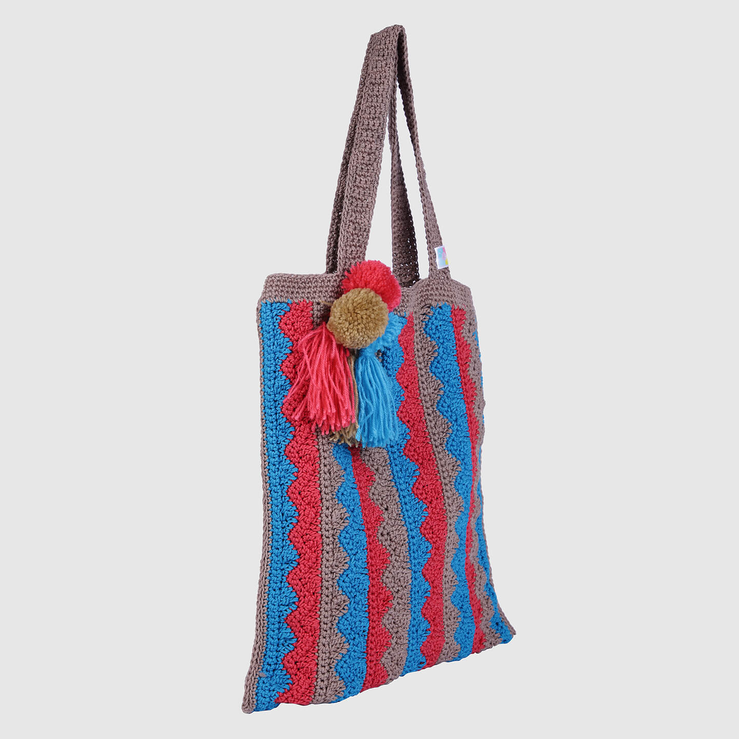 Handmade Crochet Bag - Multi Color 3116