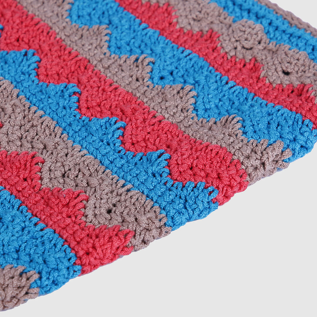 Handmade Crochet Bag - Multi Color 3116