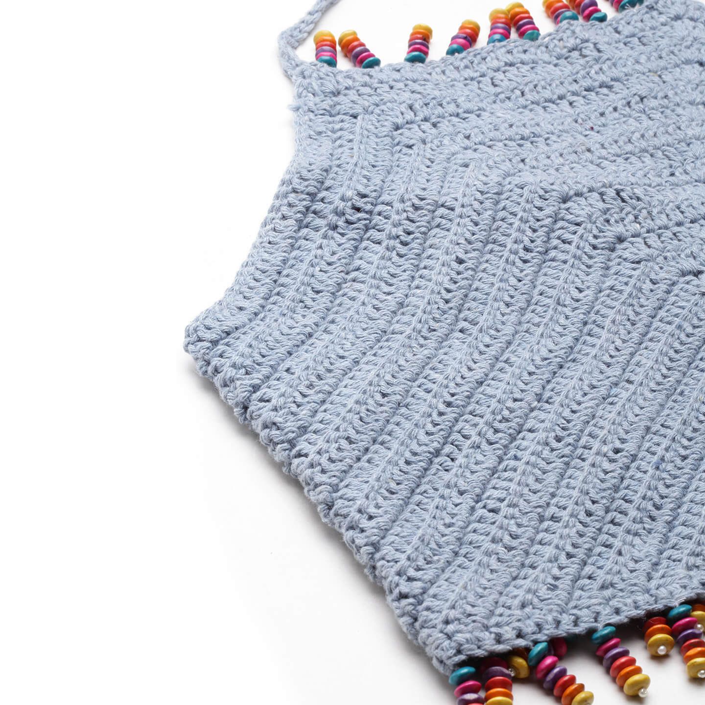 Cotton Bralette Top - Denim 3121