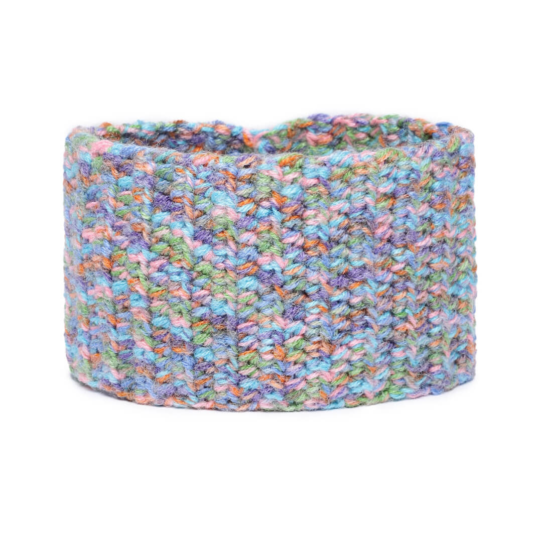 Crochet Woolen Headband - Multi Color 2966