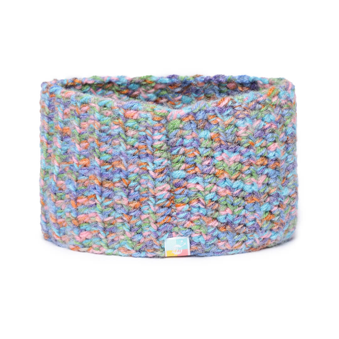 Crochet Woolen Headband - Multi Color 2966
