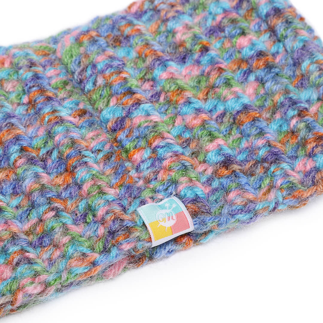 Crochet Woolen Headband - Multi Color 2966