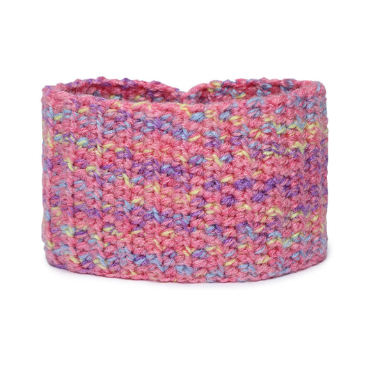 Crochet Woolen Headband - Pink 2963
