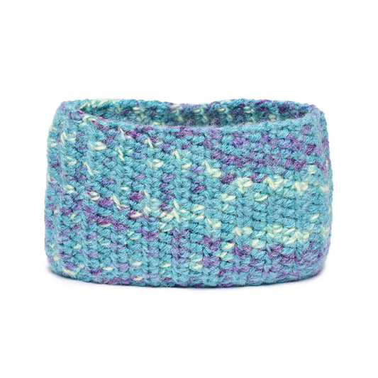 Crochet Woolen Headband - Turquoise Blue 2968