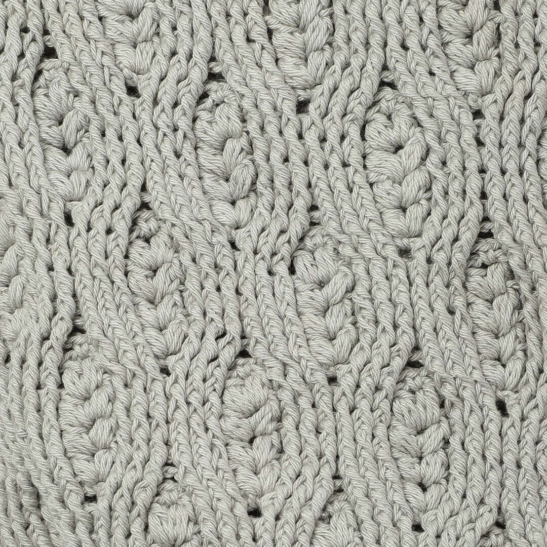 Handmade Crochet Bag - Grey 3049