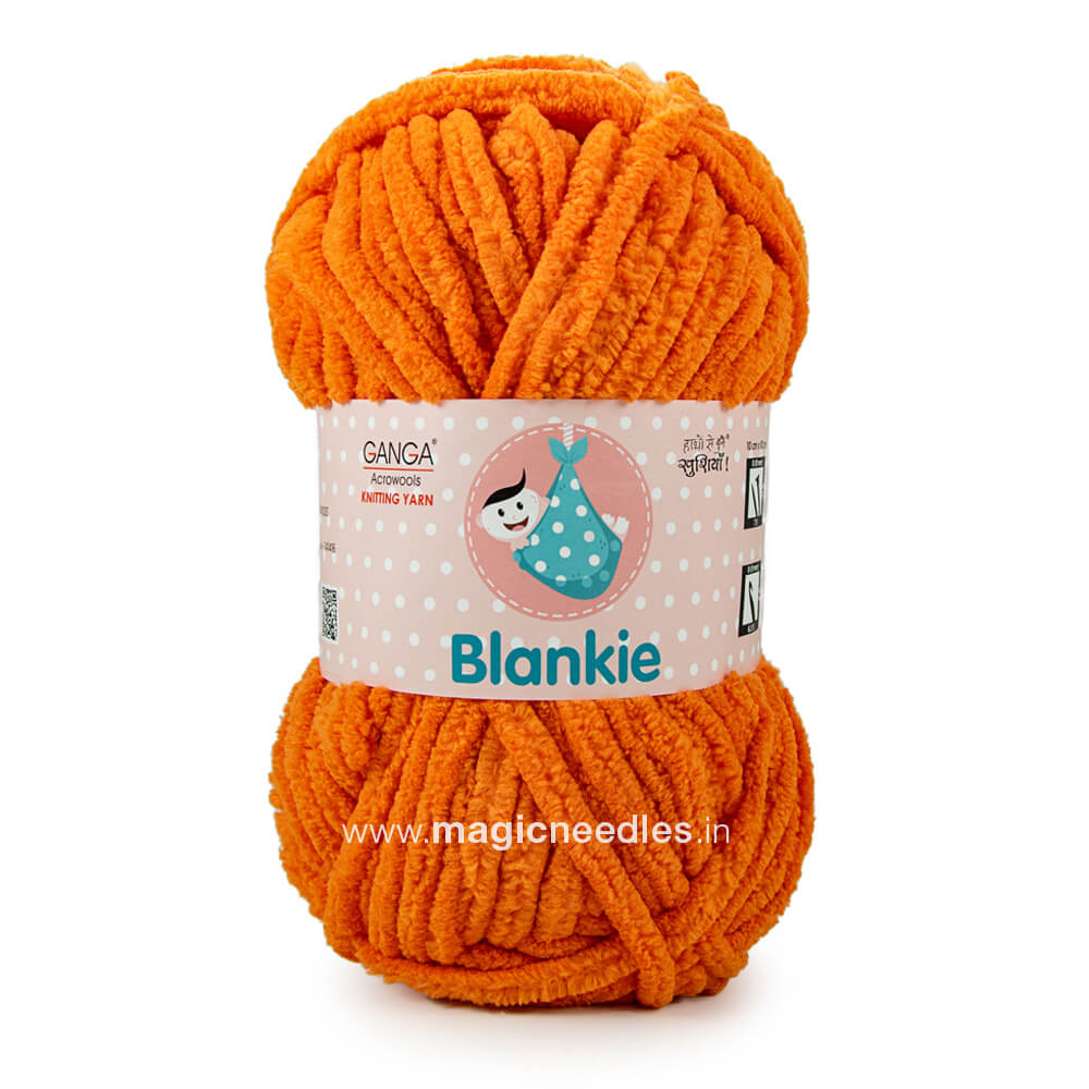 Ganga Blankie Yarn - Orange BLK028