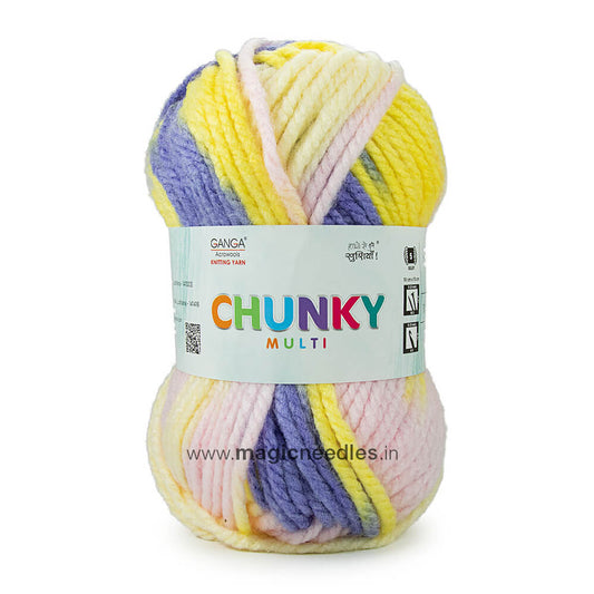 Ganga Chunky Multi Yarn - CHM014