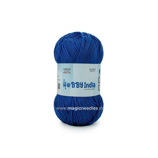 Ganga Hobby India Crochet Thread - Blue 13