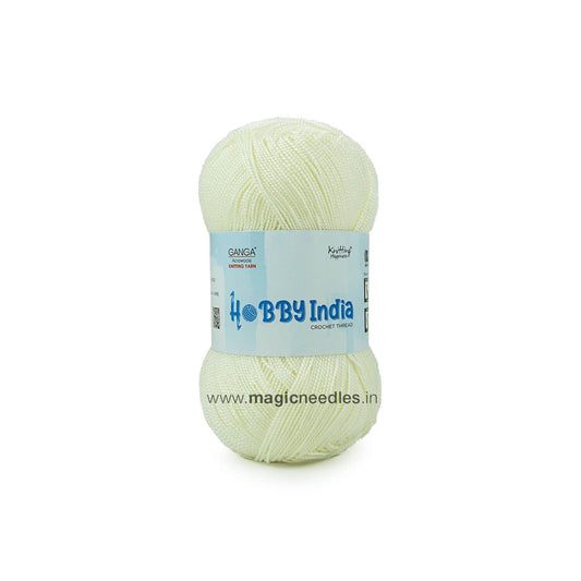 Ganga Hobby India Crochet Thread - Off White 19