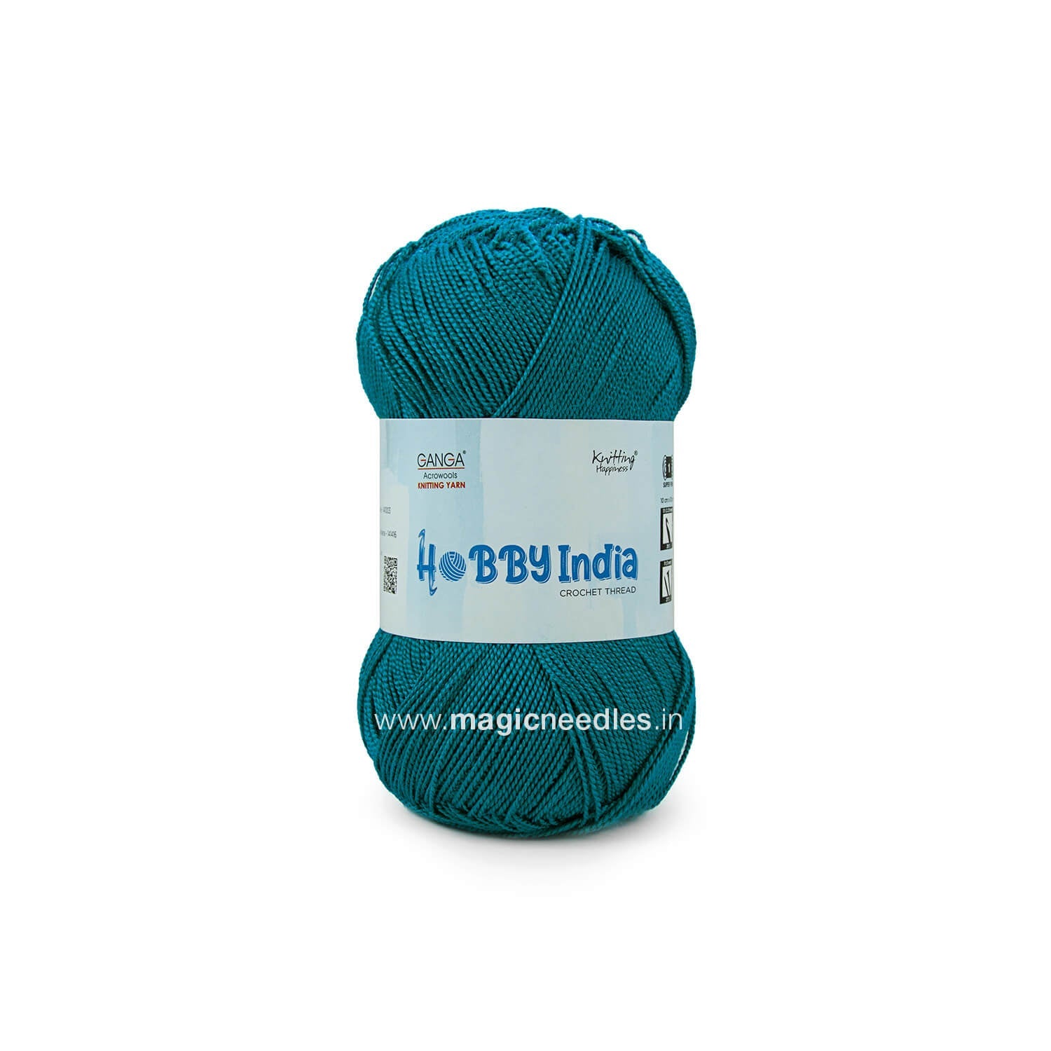Ganga Hobby India Crochet Thread - Blue 77
