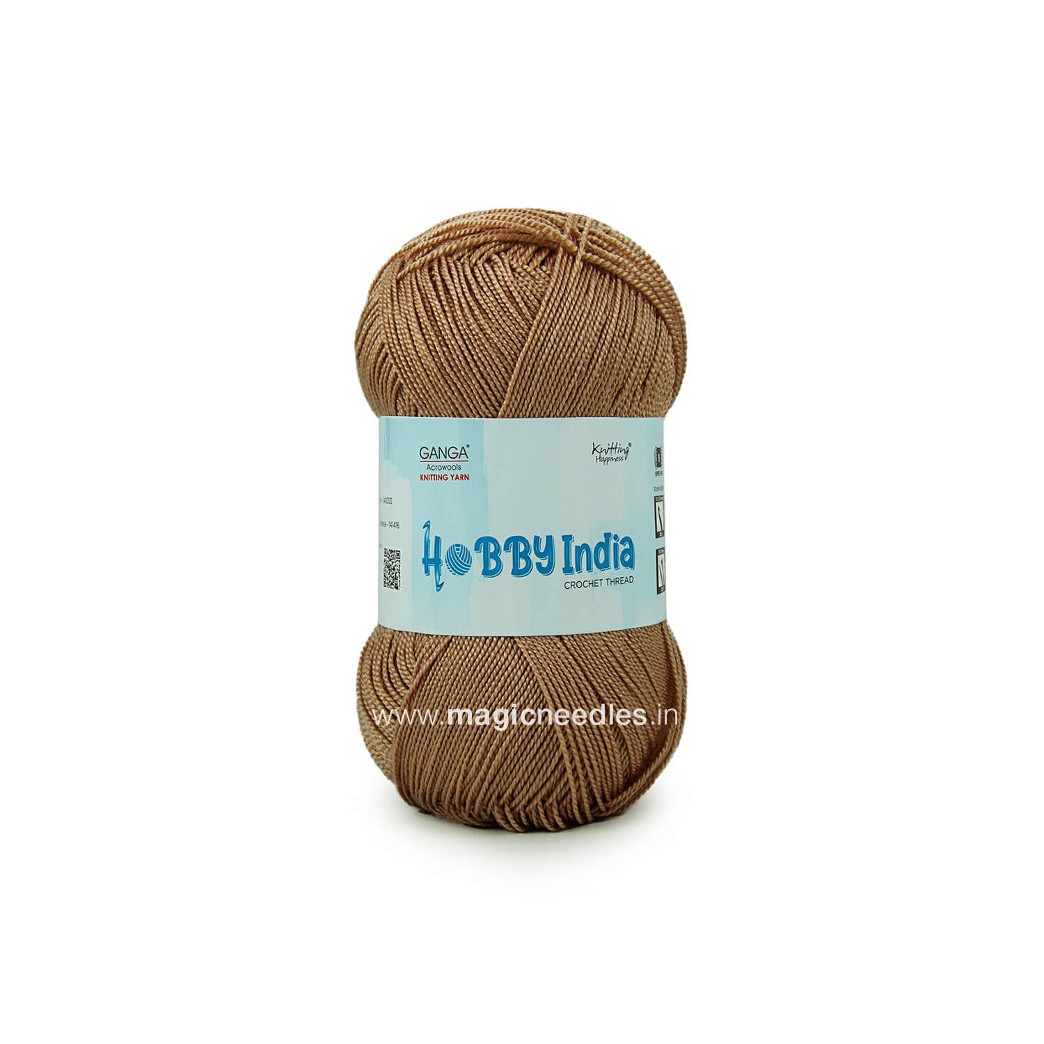 Ganga Hobby India Crochet Thread - Brown 79