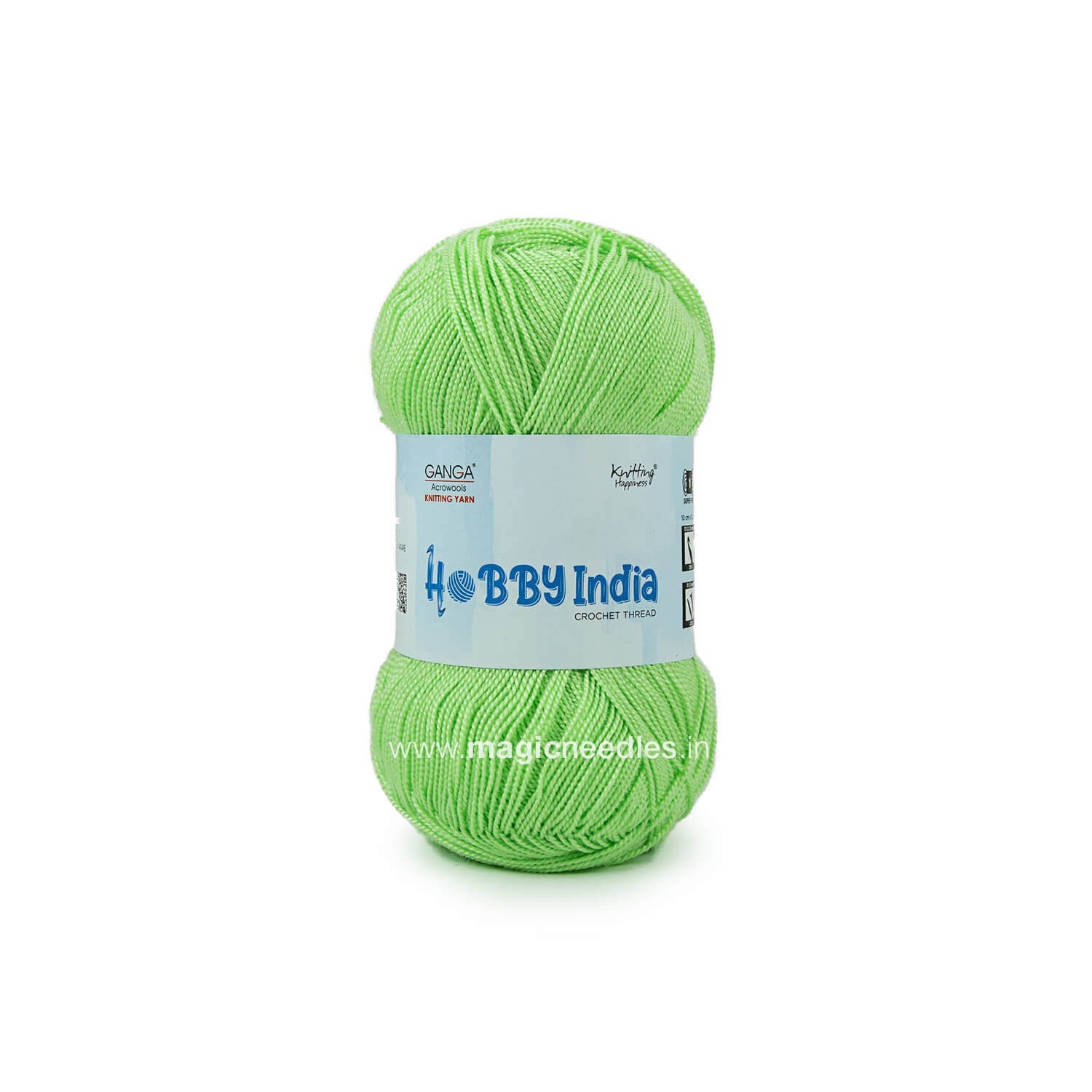 Ganga Hobby India Crochet Thread - Green CUD65