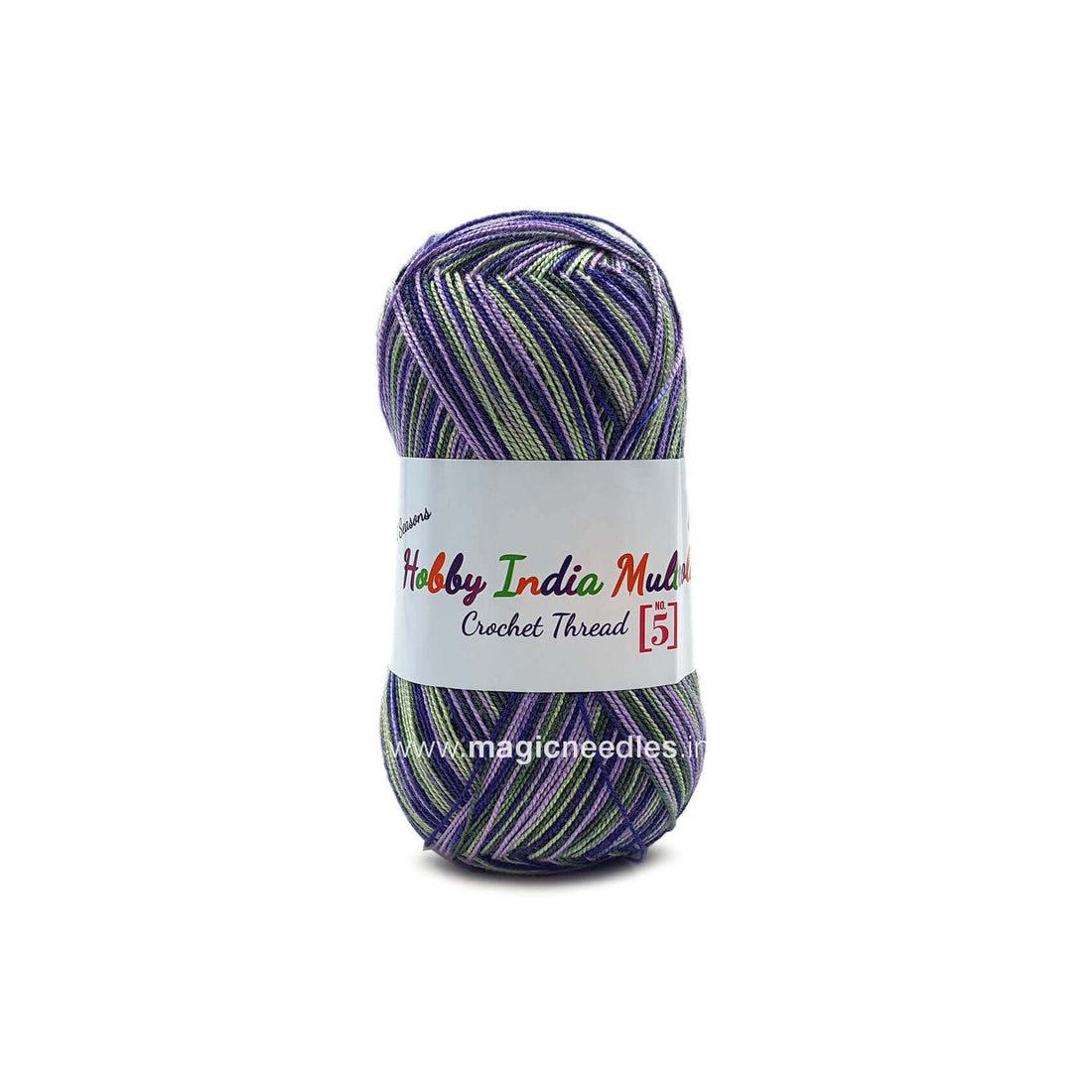 Ganga Hobby India Crochet Thread - Multi Color 36