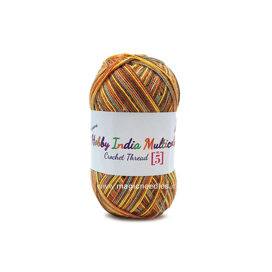 Ganga Hobby India Crochet Thread - Multi Color 37