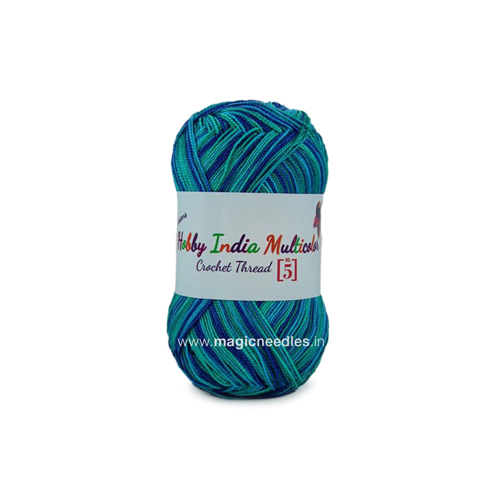 Ganga Hobby India Crochet Thread - Multi Color 38