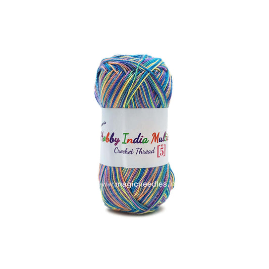Ganga Hobby India Crochet Thread - Multi Color 39