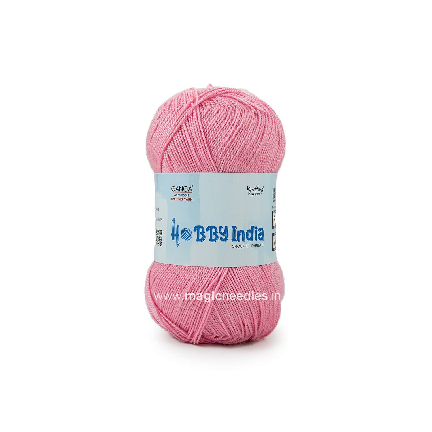 Ganga Hobby India Crochet Thread - Pink 09