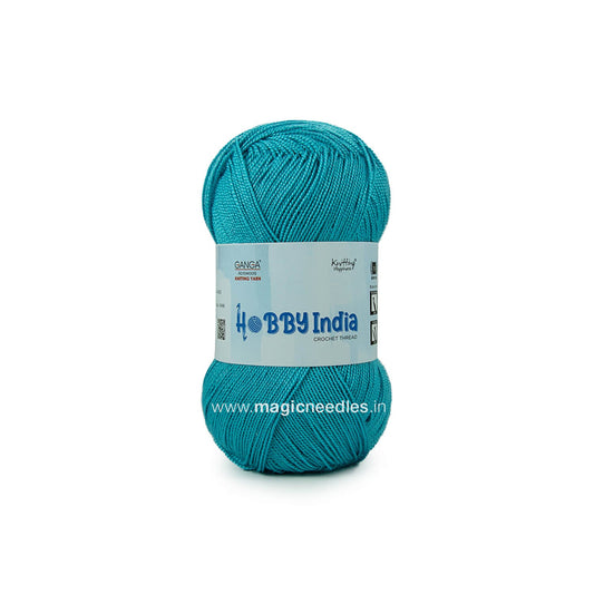 Ganga Hobby India Crochet Thread - Turquoise 04