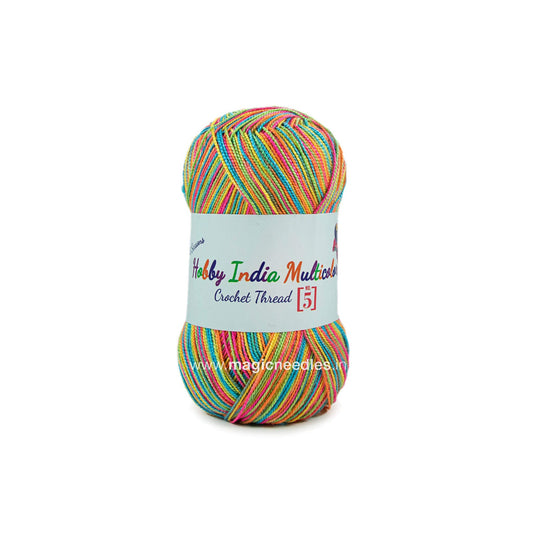 Ganga Hobby India Crochet Thread - Multi Color 33