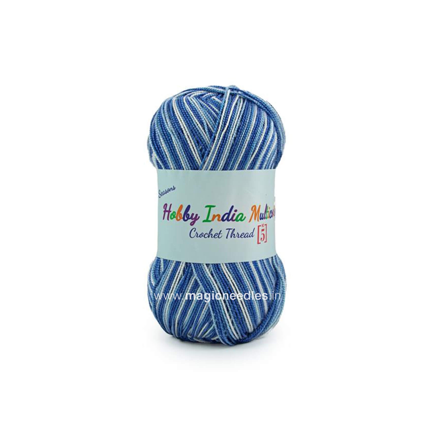 Ganga Hobby India Crochet Thread - Multi Color 34