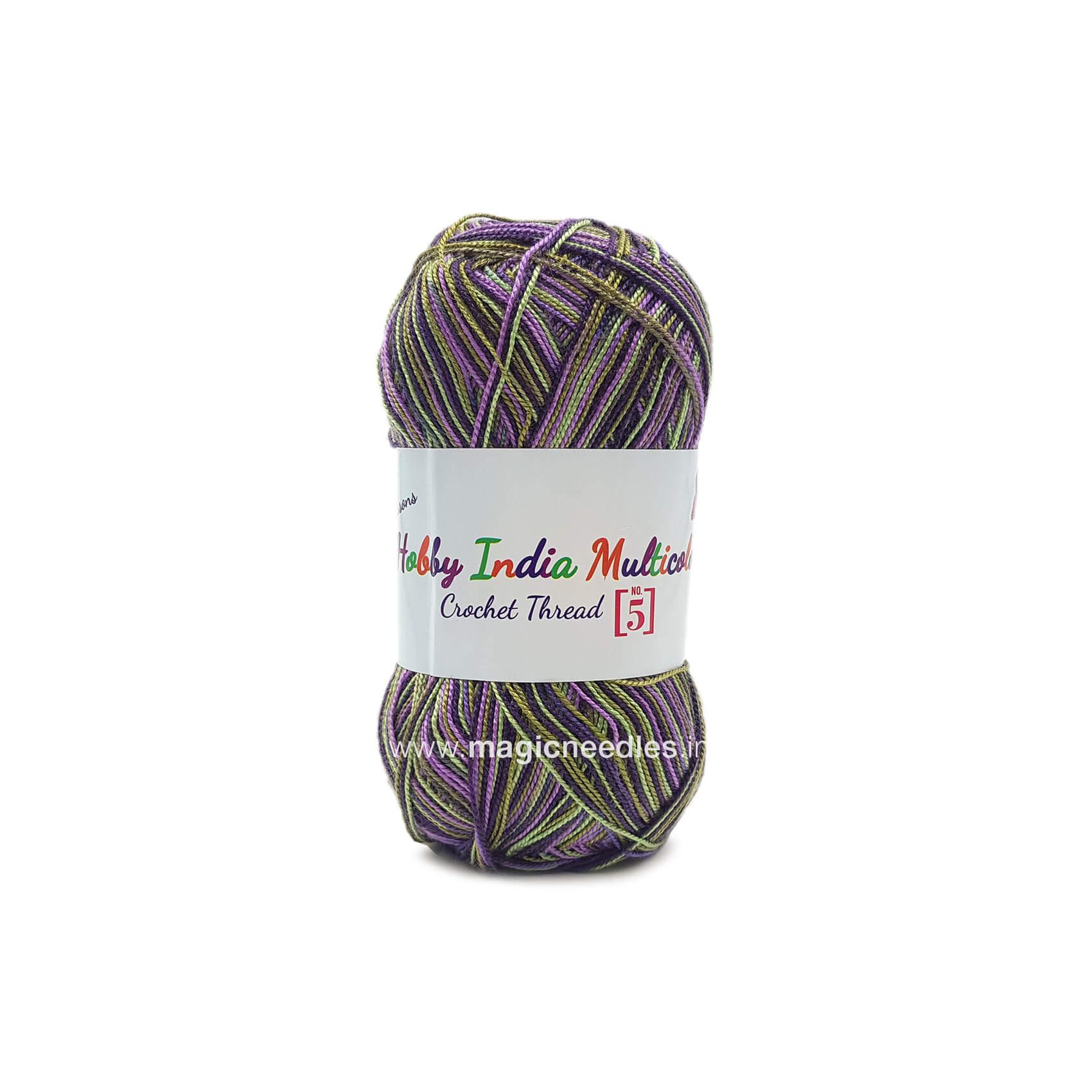 Ganga Hobby India Crochet Thread - Multi Color 40