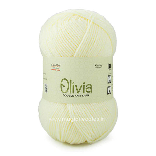 Ganga Olivia Yarn - Cream OLV011