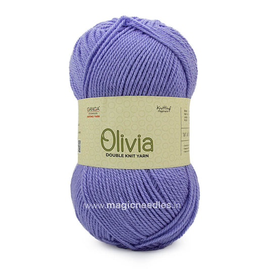 Ganga Olivia Yarn - Purple OLV021