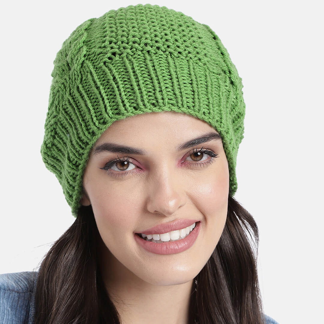 Green Beanie - 2725