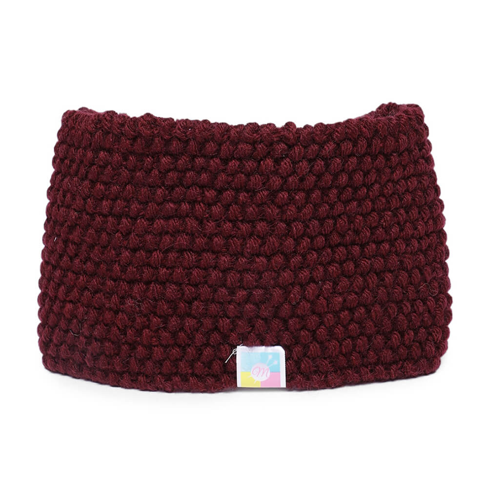 Bow Headband - Wine 1025
