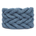 Double Cable Headband - Storm Blue 106