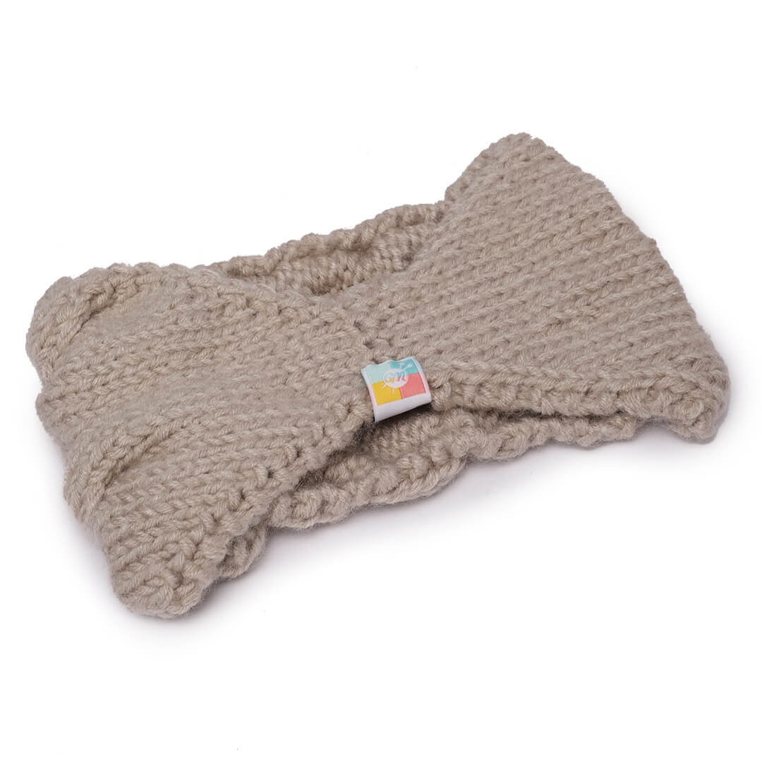 Cable Headband - Beige 109