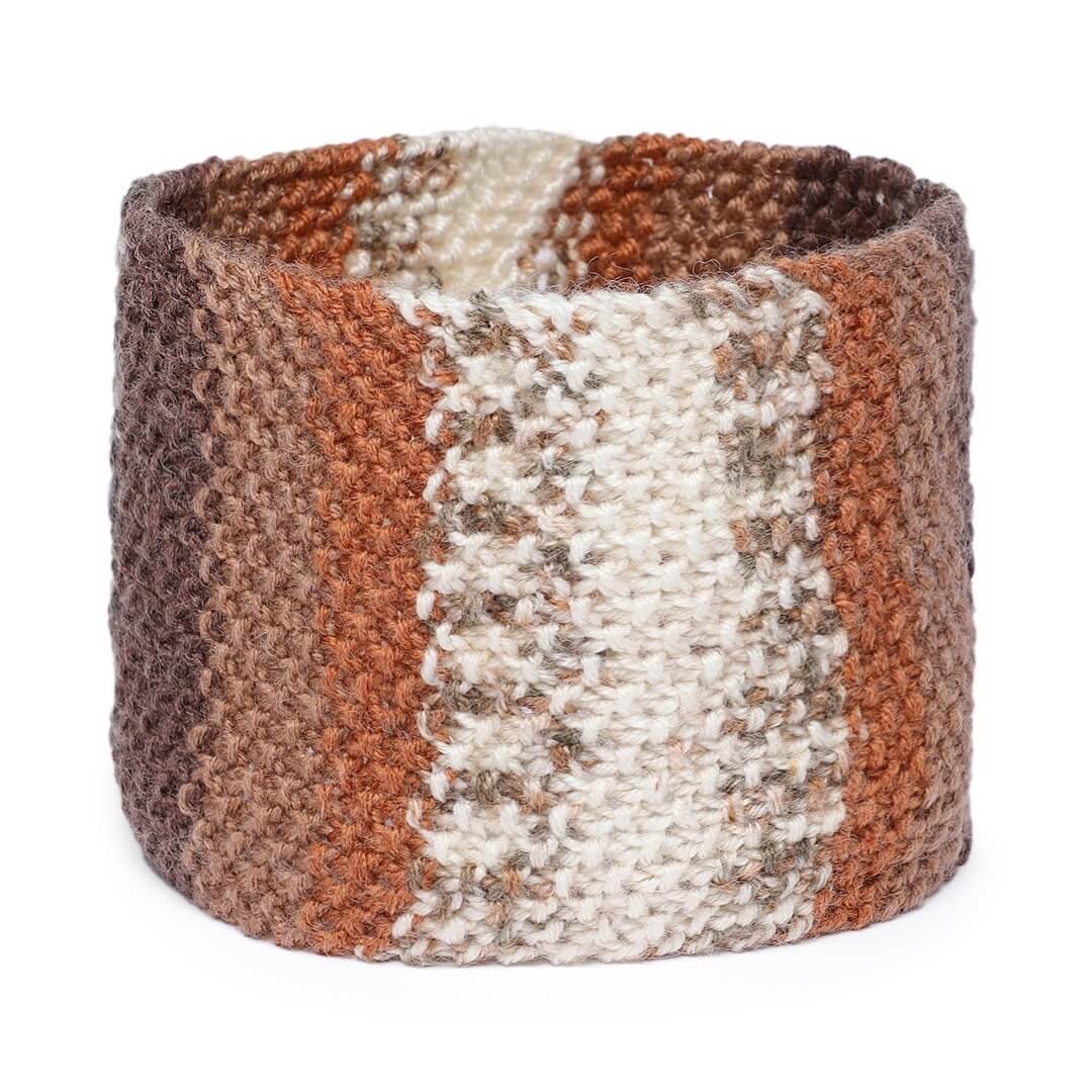 Headband - Brown, Off White 2406