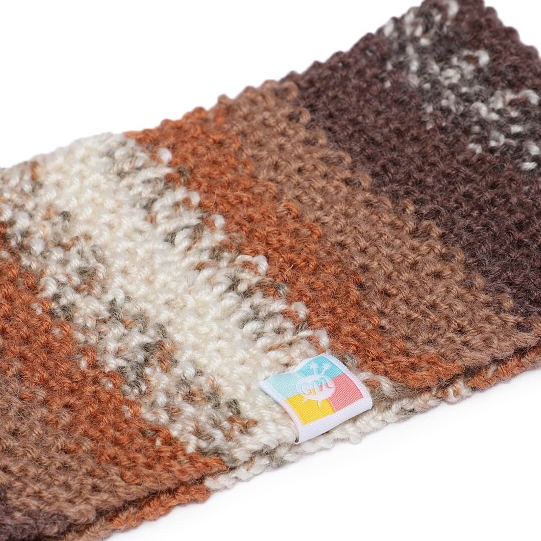 Headband - Brown, Off White 2406