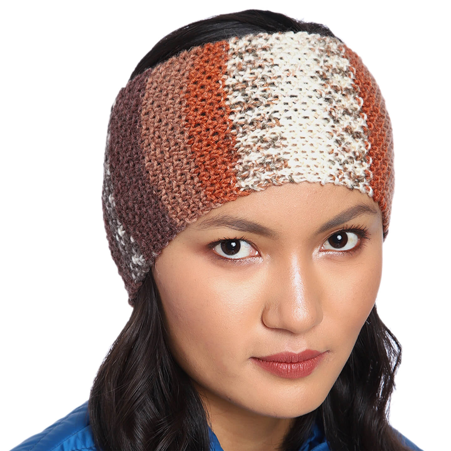 Headband - Brown, Off White 2406