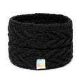 Criss Cross Woven Headband - Black 2598