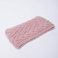 V Stitch Woven Headband - Pink 2607