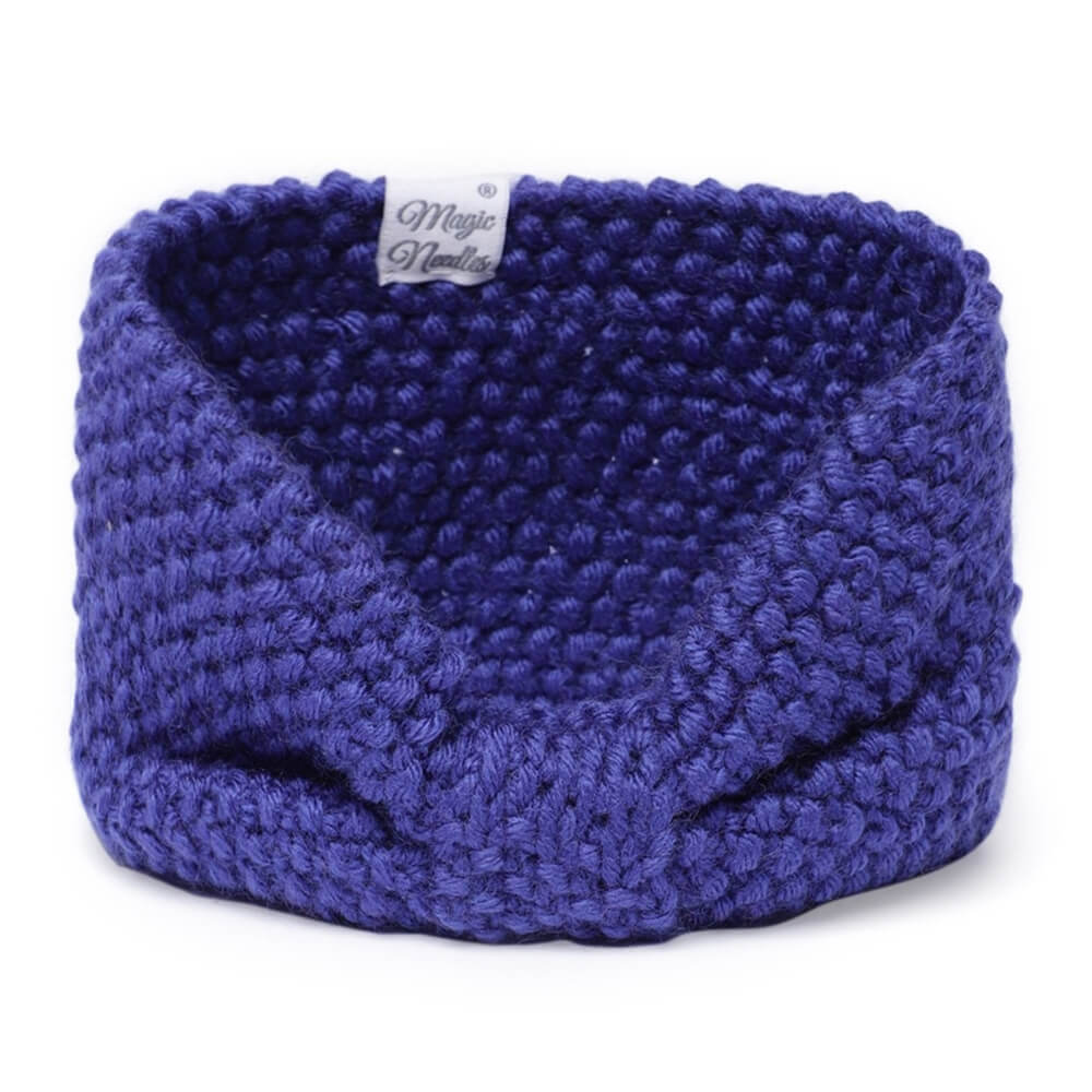 Bow Headband - Blue 2697