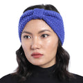 Bow Headband - Blue 2697