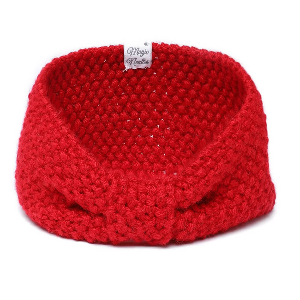 Bow Headband - Red 2698