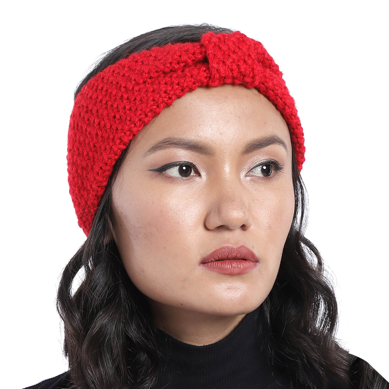 Bow Headband - Red 2698
