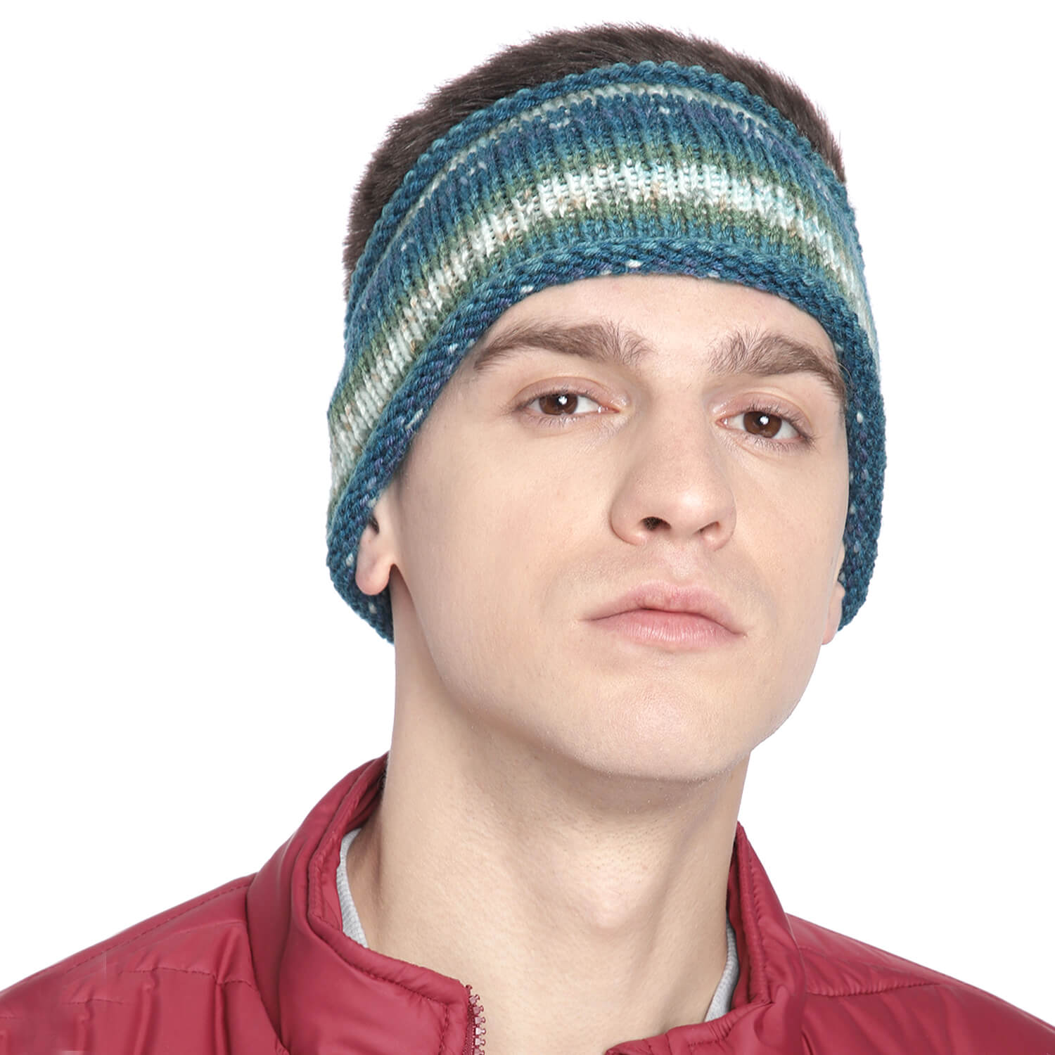 Striped Headband - Blue 2714