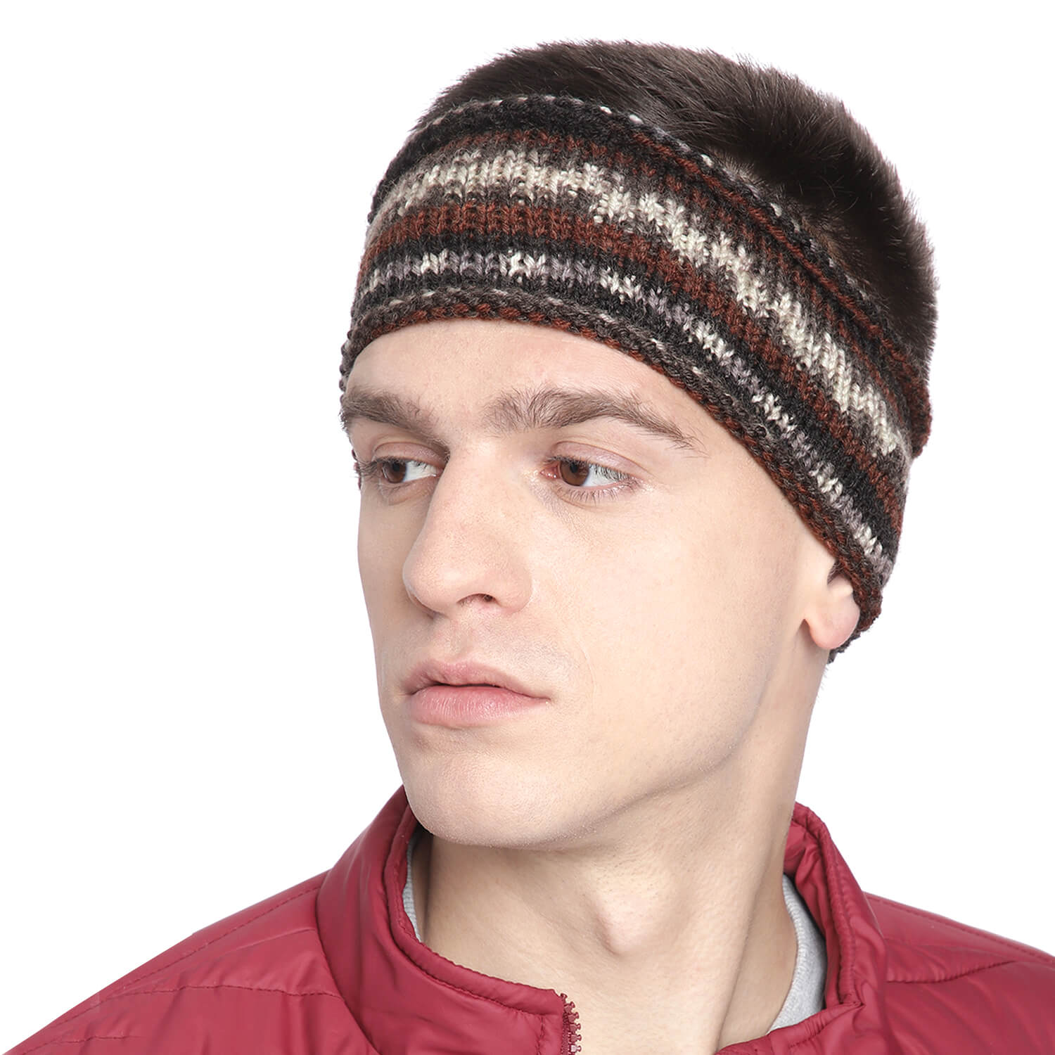 Striped Headband - Black 2715