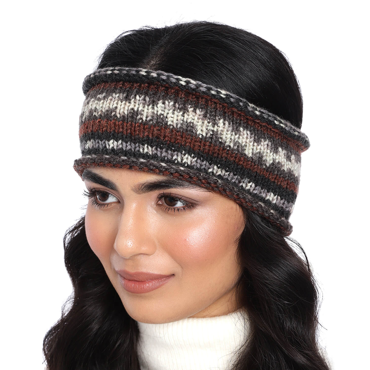 Striped Headband - Black 2715