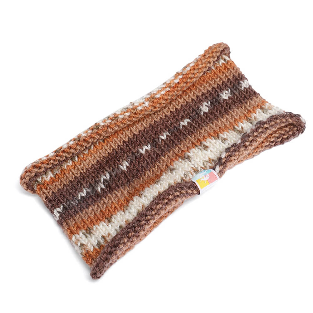 Striped Headband - Brown 2717