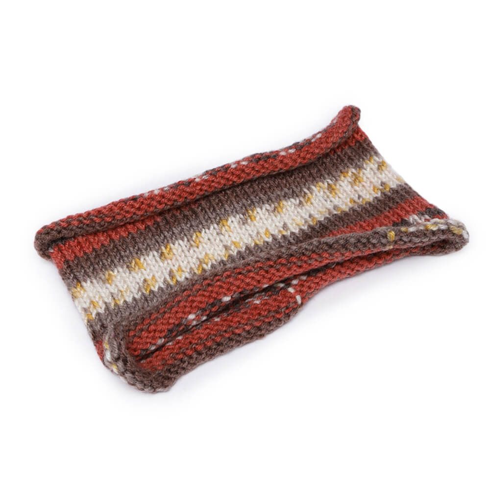 Striped Headband - Red 2749